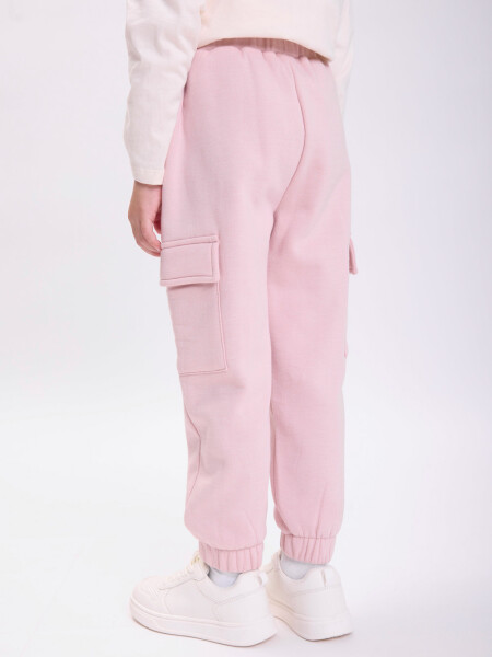 Pantalón deportivo cargo Rosa