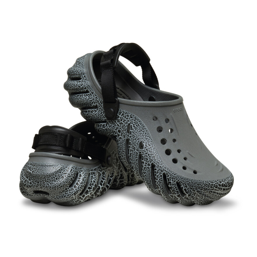 Crocs Echo Crackle Clog - Unisex Slate Grey Slate Grey