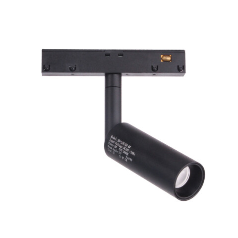 Spot LED p/riel magnético negro 6W 420Lm 3 tonos IX4330X