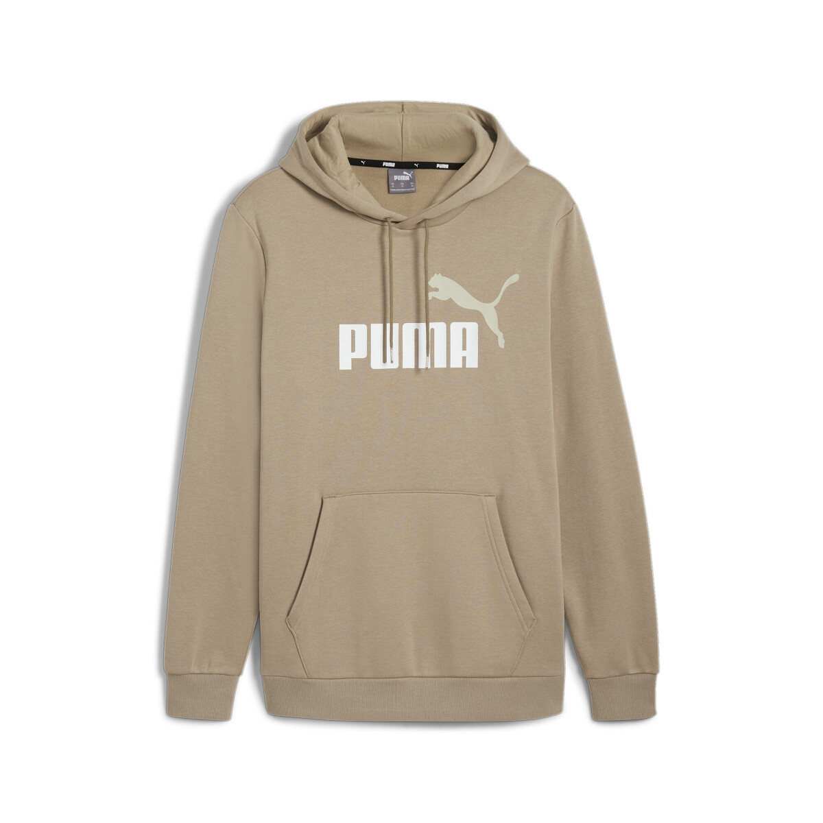 ESS+ 2 Col Big Logo Hoodie FL 58676466 - Tostado 
