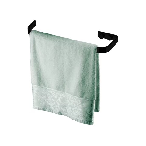 TOALLERO 22 CM AMURAR NEGRO MATE Toallero 22 Cm Amurar Negro Mate