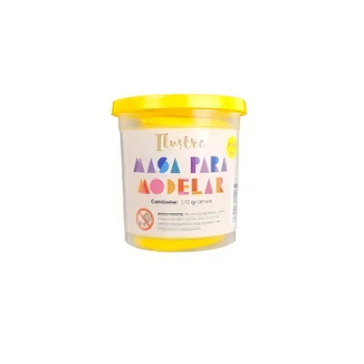 Masa Ilustra en pote - Amarilla 
