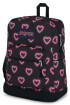 MOCHILA CROSS TOWN PLUS HAPPY HEARTS BLACK