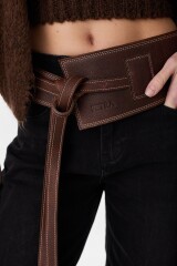 Faja Leather Elegant Marron