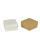 Caja eco 02 - 8x8x4,5 cm. REVERSIBLE BLANCO - MADERA