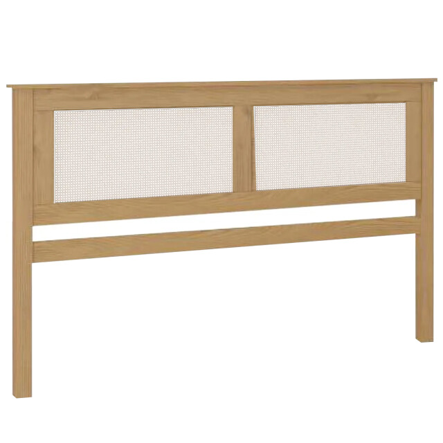 RESPALDO CABECERA 2 PLAZAS EN MADERA MACIZA CON RATAN NATURAL RESPALDO CABECERA 2 PLAZAS EN MADERA MACIZA CON RATAN NATURAL