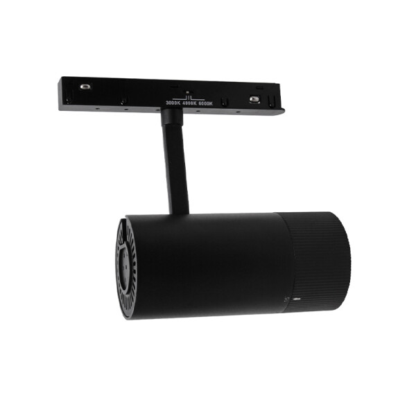 Spot Led p/riel magnet. 15W 1050lm 3tonos 15°-60° ZU0536