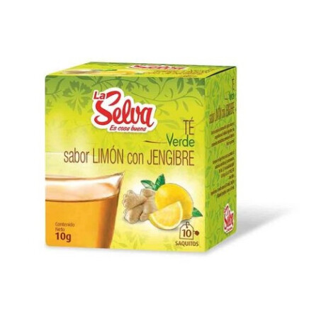 TE LA SELVA X 10 VERDE C/LIMON TE LA SELVA X 10 VERDE C/LIMON