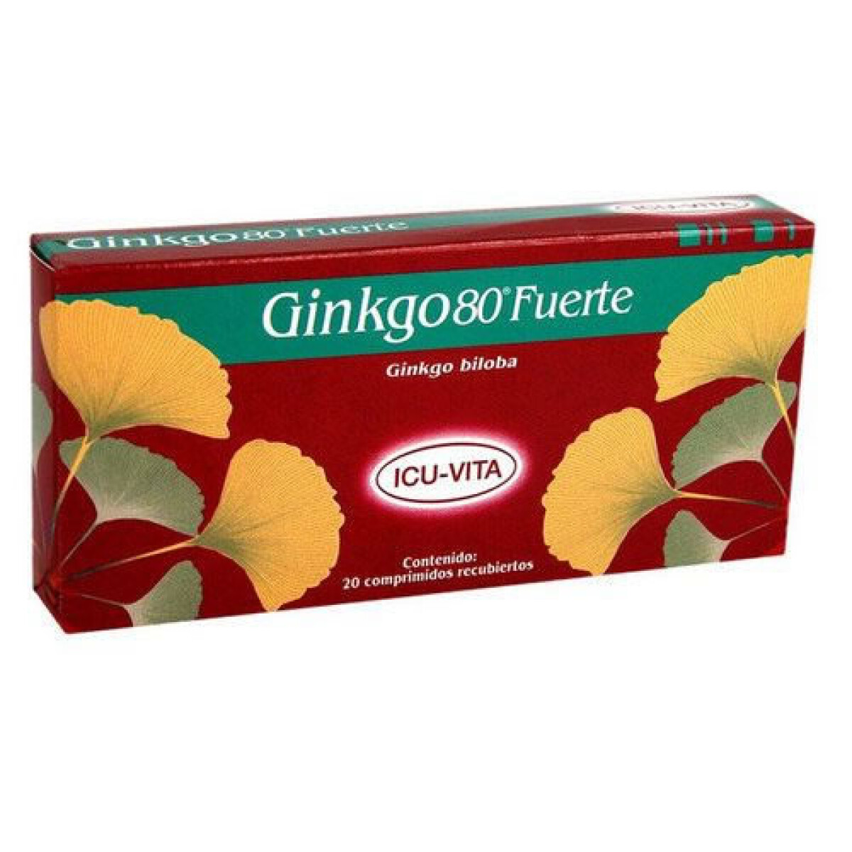 Ginkgo 80 mg x20 Comprimidos – Suplemento cognitivo
