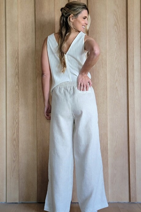 Pantalón Cactus Beige Melange