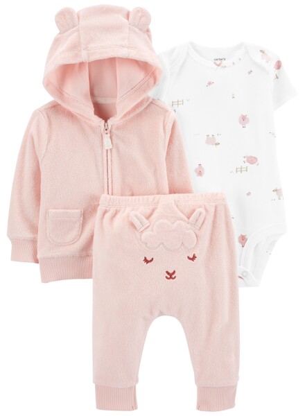 SET 3PC CAMP PANT Y BODY MC OVEJA NIÑA-BB CARTERS COMBINACION 1