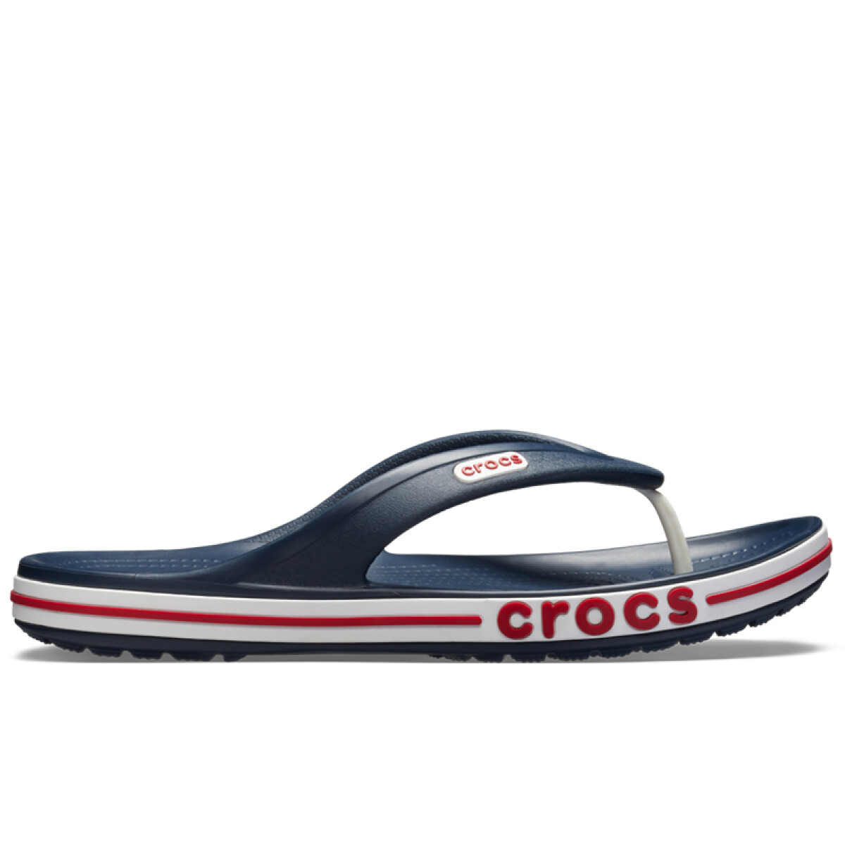 Ojotas Crocs Bayaband Flip - Azul 