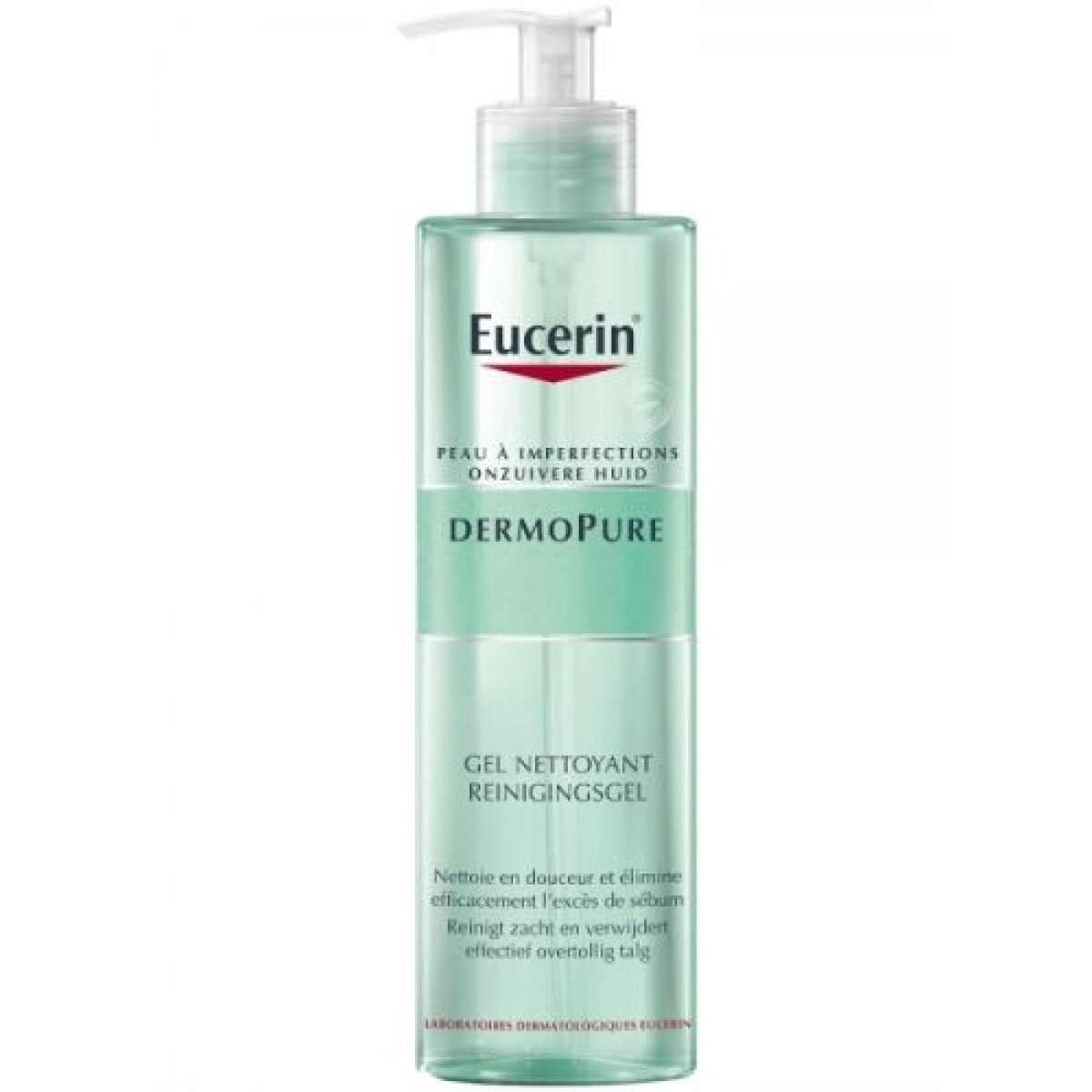 DERMOPURE EUCERIN GEL LIMPIADOR 200 ML 