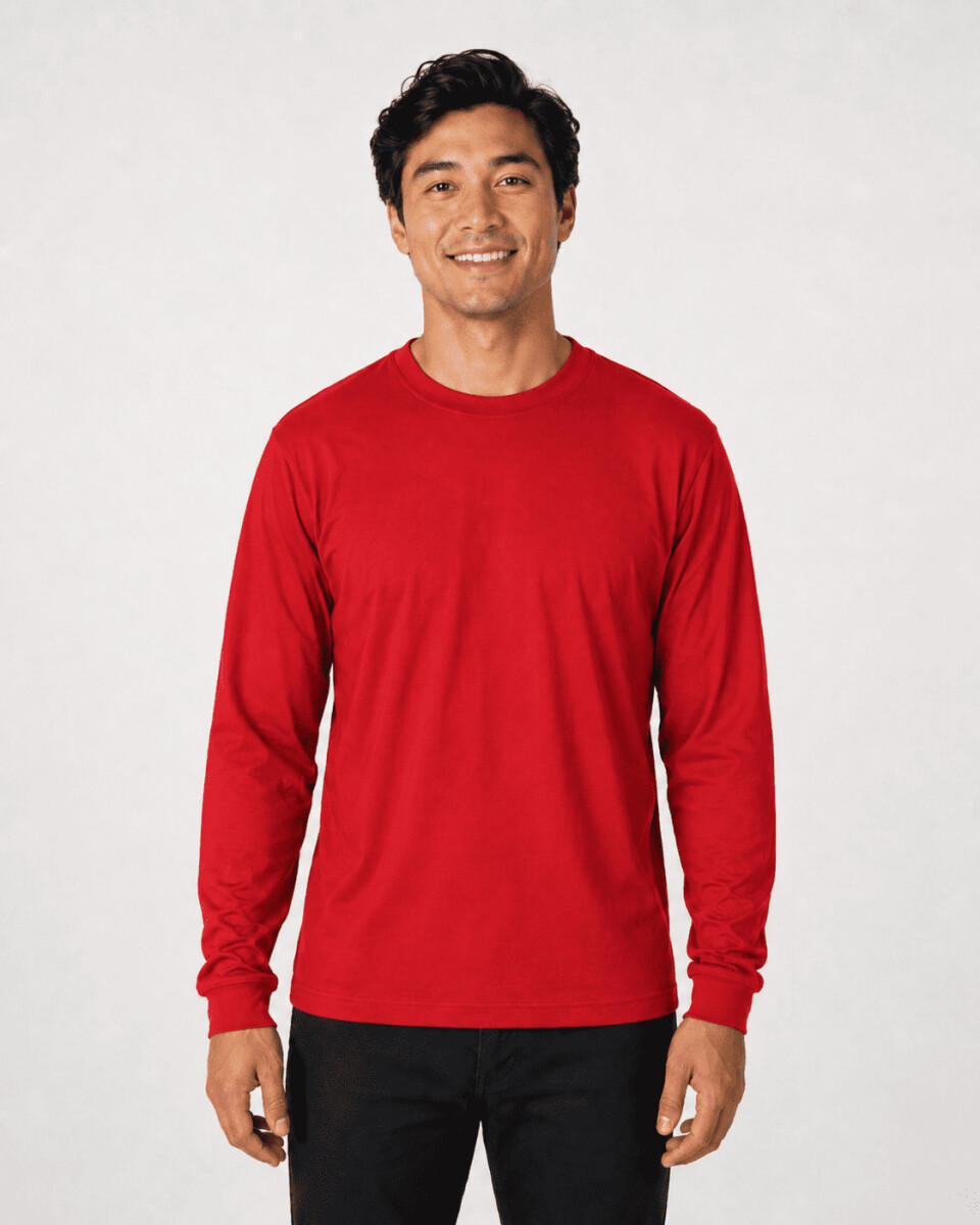Camiseta Classic Unisex manga larga - Rojo 