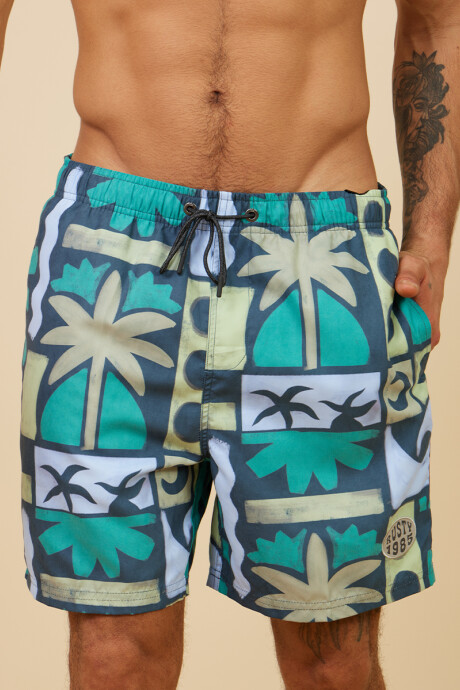 SHORT DREGA RUSTY Gris Oscuro