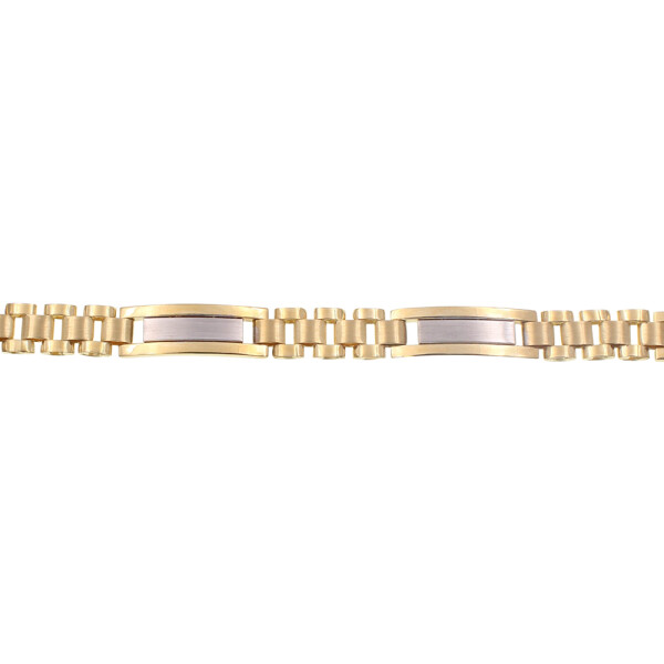 Pulsera Valencia de hombre en oro 18k. Pulsera Valencia de hombre en oro 18k.