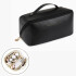 Bolsa de cosméticos de viaje negro de gran capacidad Bolsa De Cosméticos De Viaje Negro De Gran Capacidad