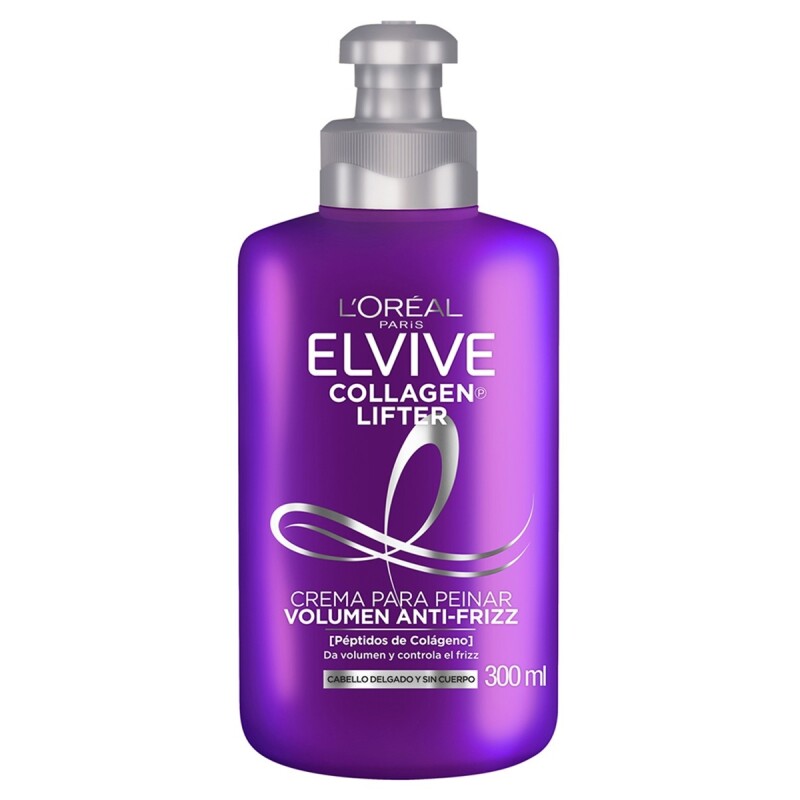 Crema Para Peinar Elvive Collagen Lifter L'oréal 300 Ml. Crema Para Peinar Elvive Collagen Lifter L'oréal 300 Ml.