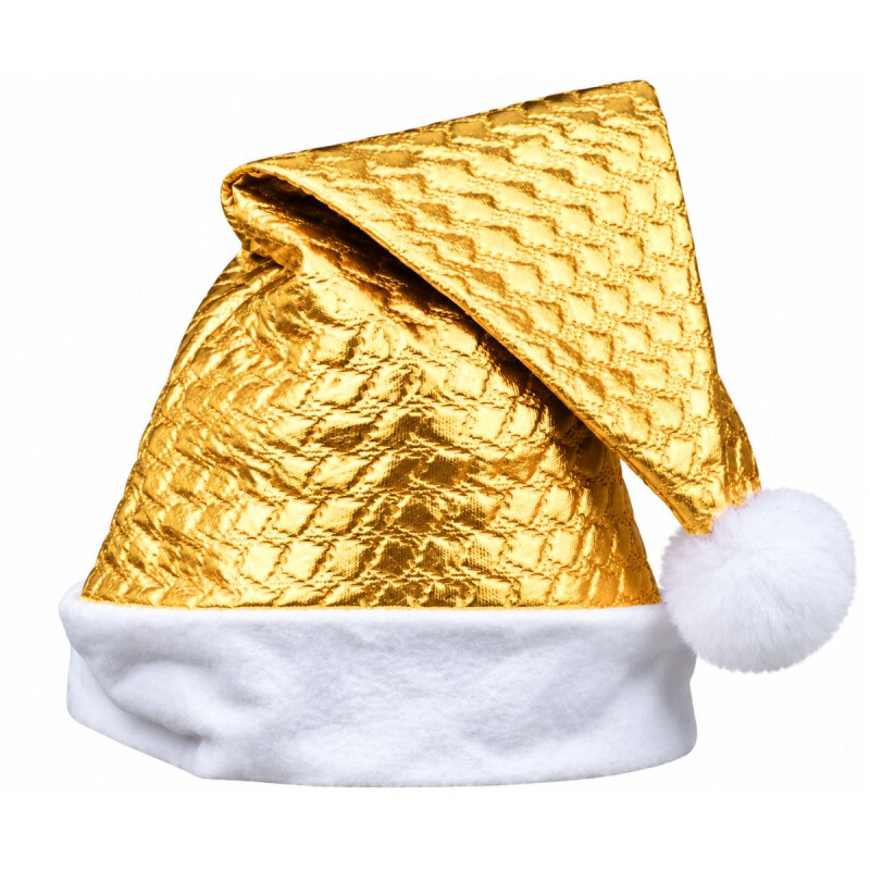 Gorro de Navidad Dorado