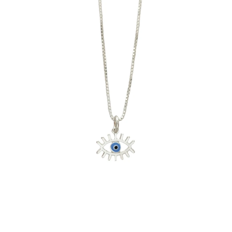 Conjunto Ojo turco - Plata 925 - Sin Piedra- CJ3050 sinpiedra