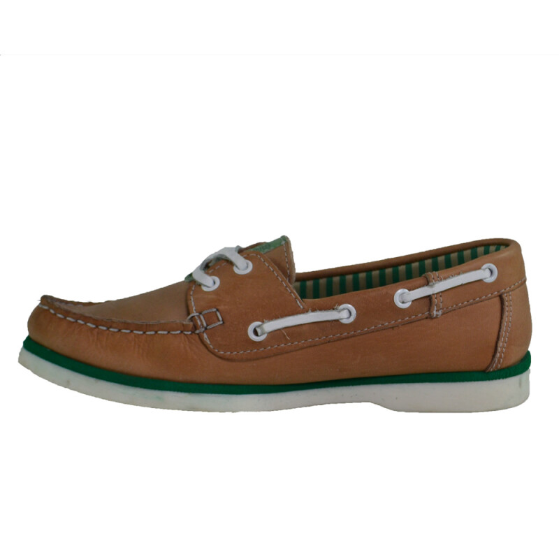 Zapatos Hombre Cuero 1904-03-03 Natural-verde
