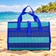 Estera individual doblable 1,80 x 0,9 m AZUL