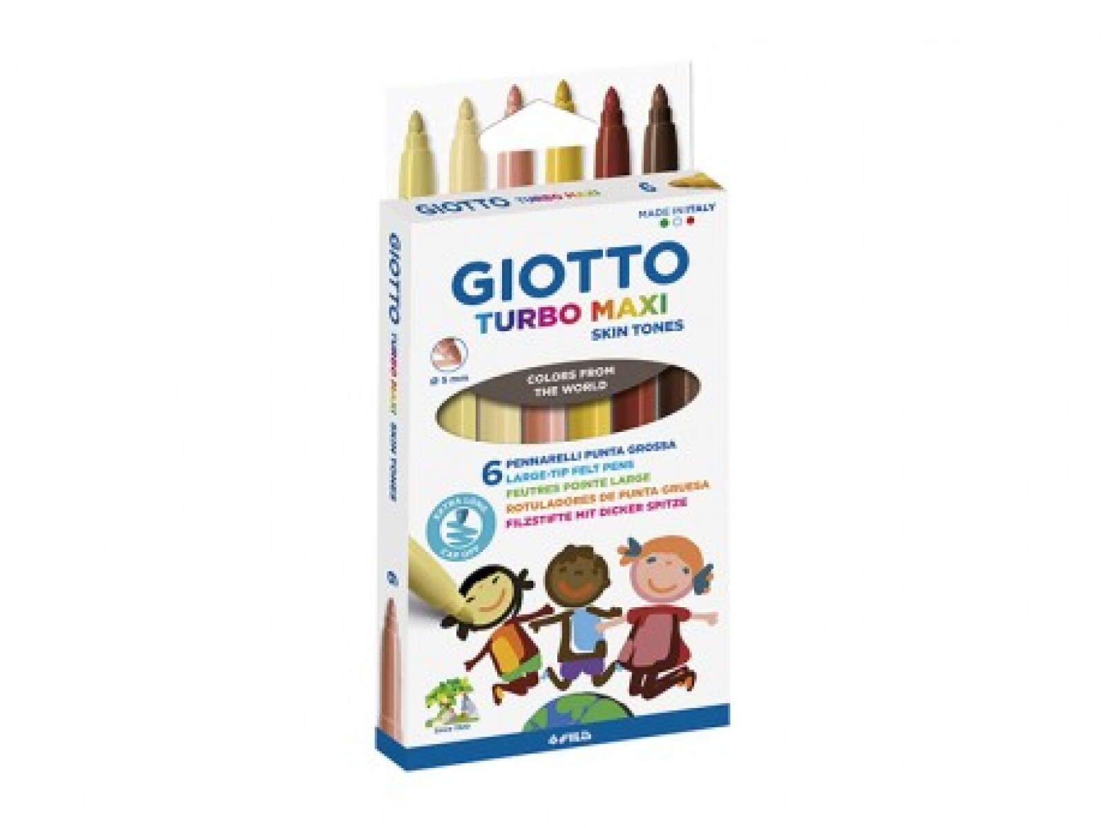 Marcador Giotto grueso Skin Tones 