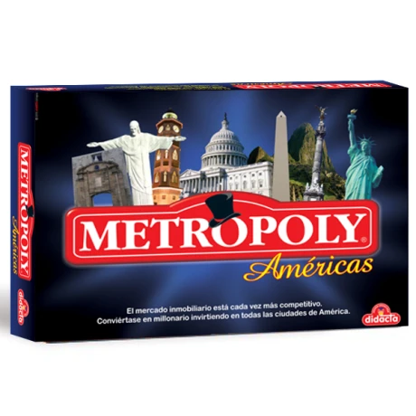 JUEGO METROPOLY AMERICAS DIDACTA JUEGO METROPOLY AMERICAS DIDACTA
