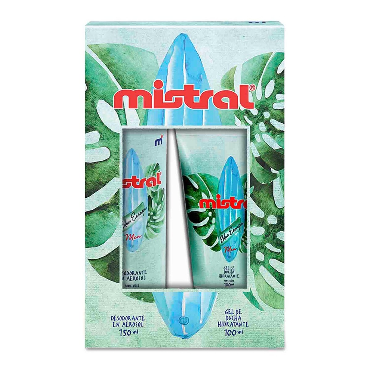 Set Mistral Blue Escape Desodorante y Gel de Ducha - 001 