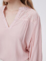 Blusa Bursas Rosa Viejo