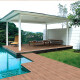 PORCELANATO TIPO DECK 61X61 MATE MARRON RECTIFICADO GAMAS DE MARRON