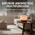 Humidificador Atomizador Aromático Ambiente Madera Luces RGB Humidificador Atomizador Aromático Ambiente Madera Luces RGB