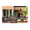 Juego De Jardin Living Tropea 1+2+1 Juego De Jardin Living Tropea 1+2+1