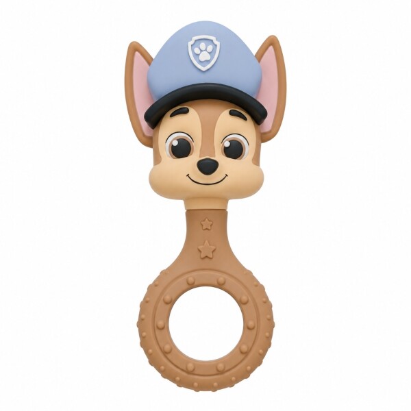 Mordillo sonajero natural personajes paw patrol CHASE