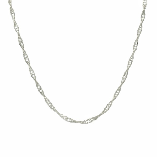 Cadena Singapur-Plata 925-Sin Piedra-CD3011 sinpiedra