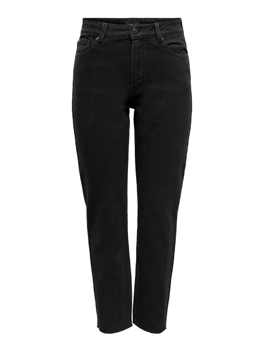 Jeans Emily Cropped - Black Denim 