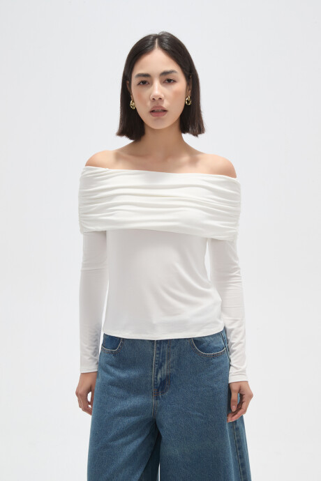Tops Vorea Marfil / Off White