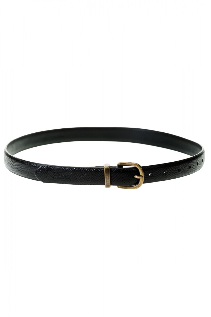 CINTO CROCO - Negro 