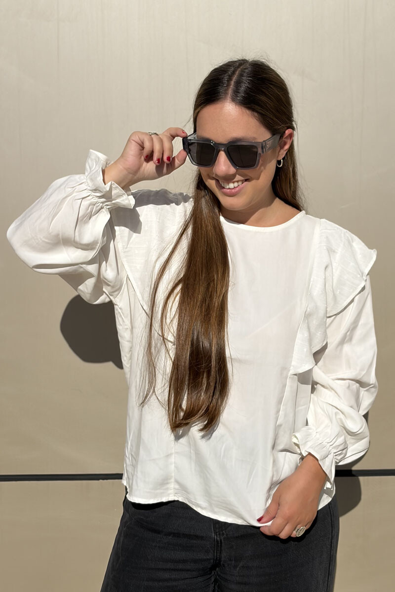 Blusa pauli - Blanca 