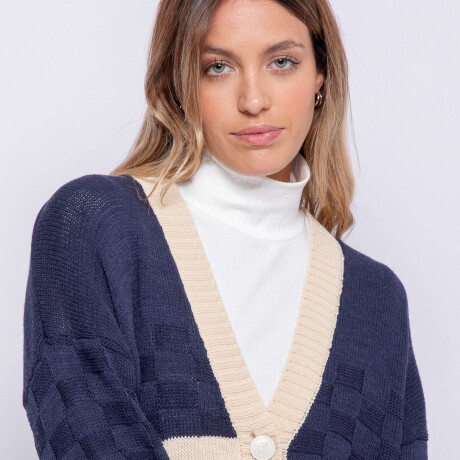 CARDIGAN JAZMIN Azul Marino