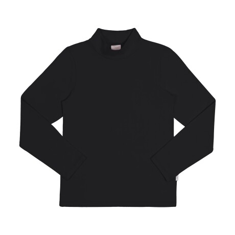 POLERA DE ALGODÓN NEGRO