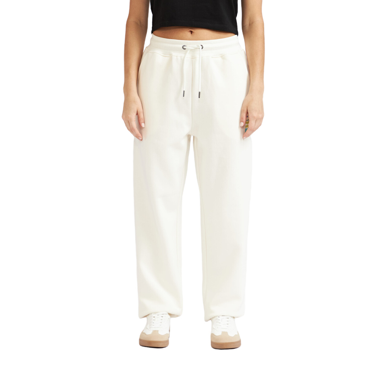 Pantalon Roxy Jogger Con Puño - Beige 