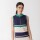 VESTIDO ZIP KNIT Azul Y Verde