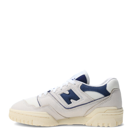 Championes Unisex New Balance Urbano Court Beige - Marino