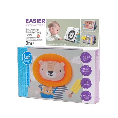 Libro didactico para bebé Savannah Tummy-time T12705 001