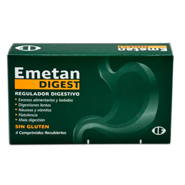 EMETAN DIGEST CJ X 4 COMP. REC. única