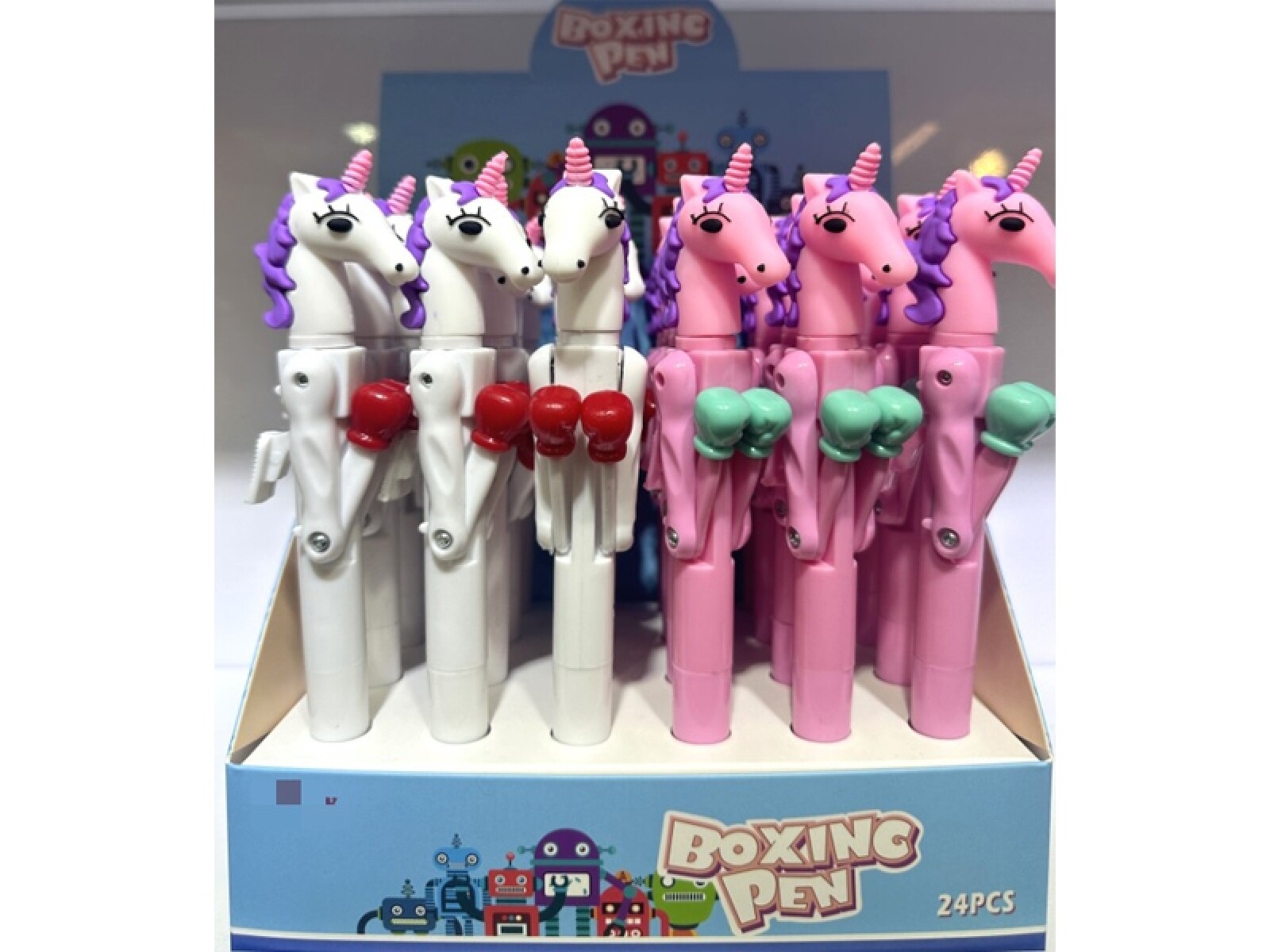 LAPICERA UNICORNIO BOXEADOR 