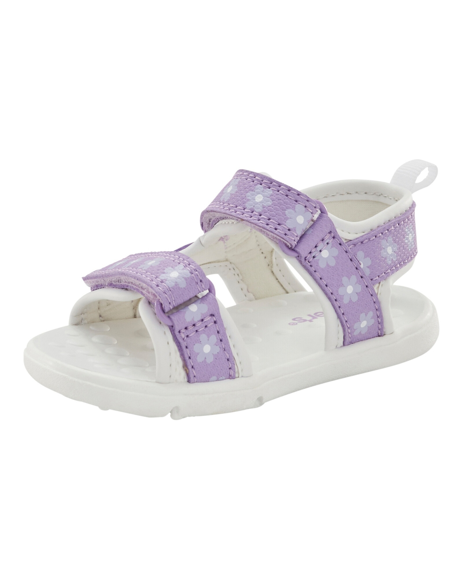 Sandalias con velcro, diseño floral Sandalias con velcro, diseño floral