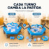 Juego No Caiga el Pingüino 47 Piezas con 2 Martillos AZUL