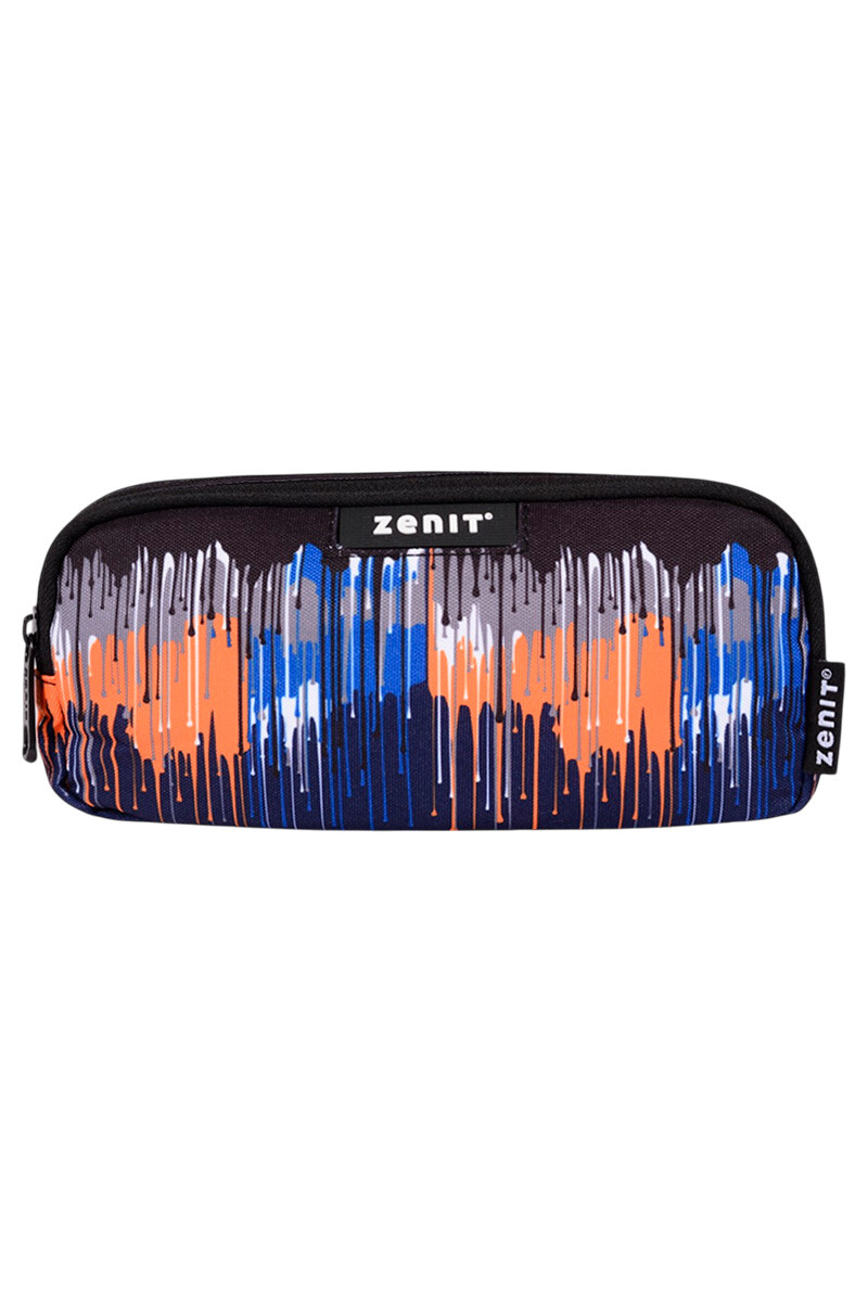 CARTUCHERA DOBLE CIERRE BLACK DRIPPING CARTUCHERA DOBLE CIERRE BLACK DRIPPING